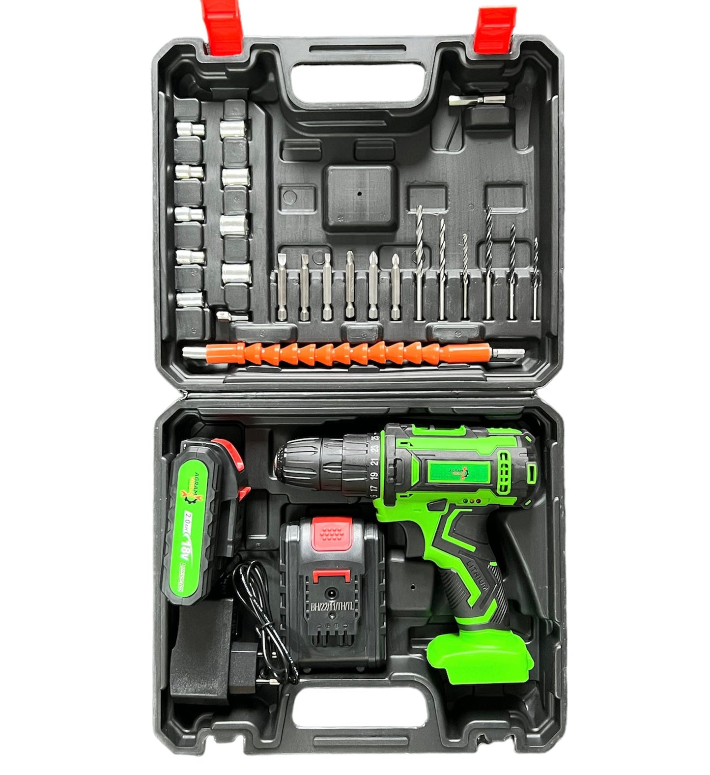 Orginal Agram Tools® aku bušilica sa bitovima