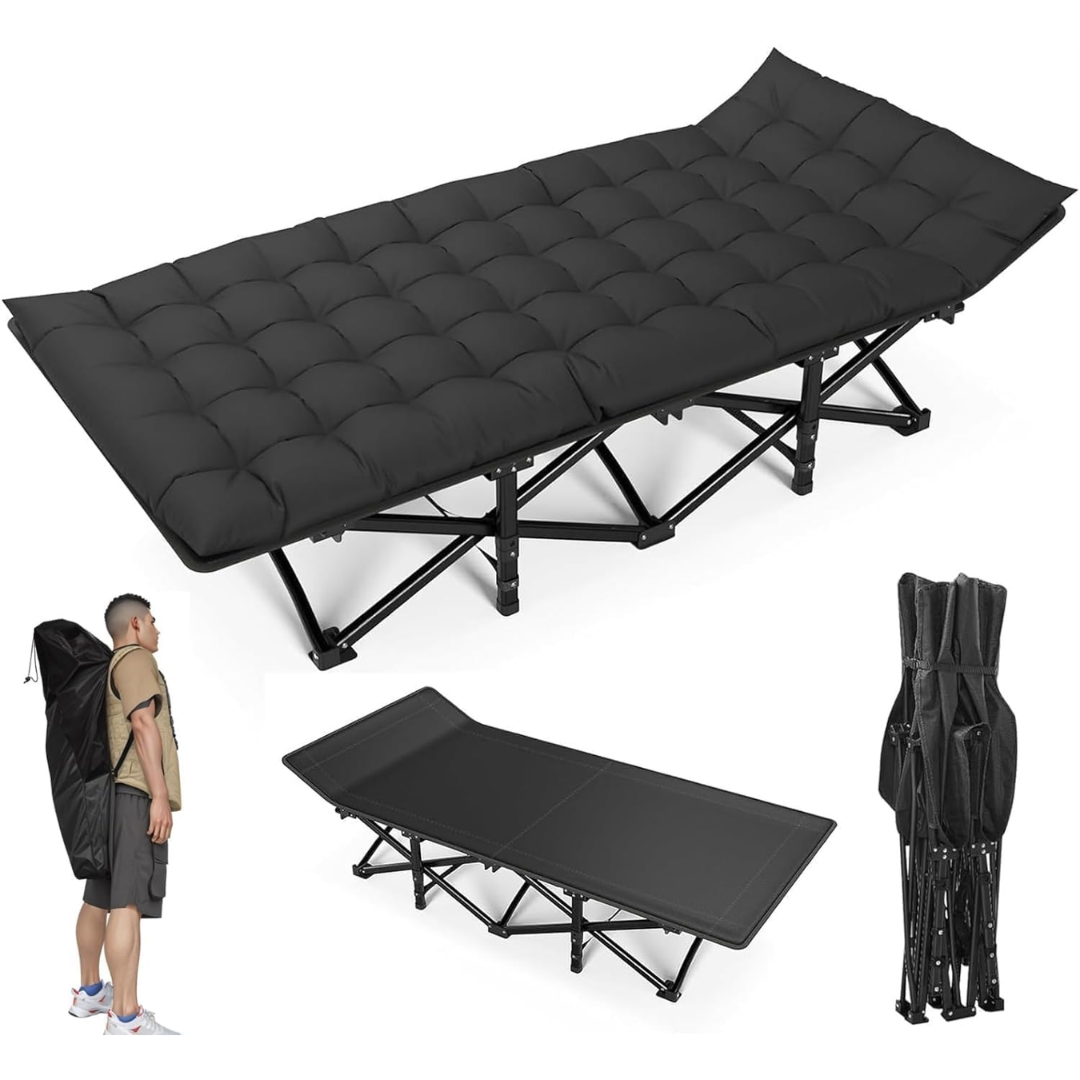 Sklopivi kamp krevet s madracem