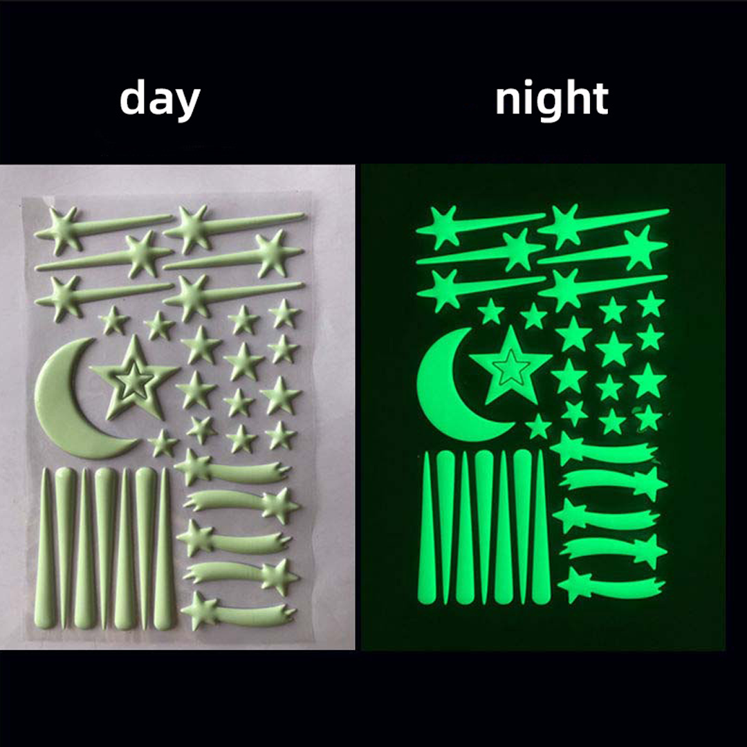 Zvijezde koje svijetle u mraku, naljepnice za dječje sobe