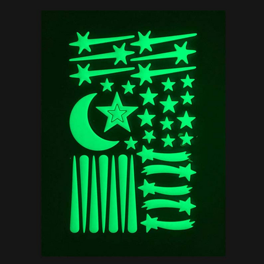 Zvijezde koje svijetle u mraku, naljepnice za dječje sobe