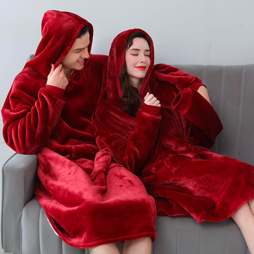 Deka s rukavima i kapuljačom Deluxe (u raznim bojama)