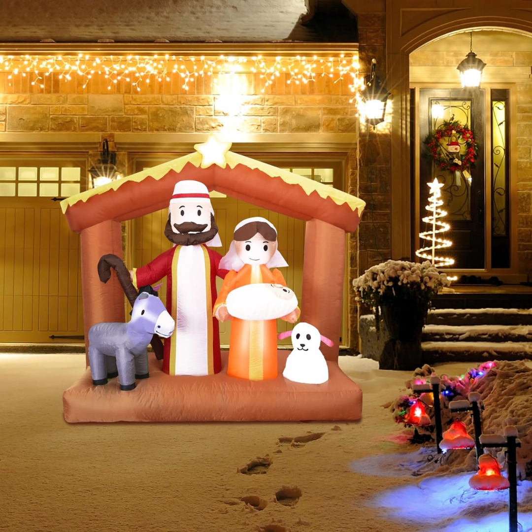 Jaslice s LED rasvjetom na napuhavanje 1,8m