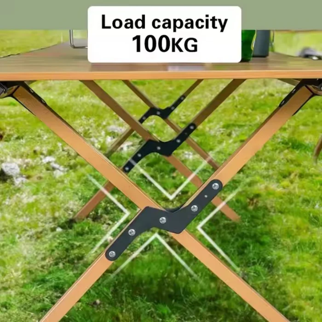 Sklopivi drveni vanjski stol – funkcionalnost i prirodan izgled za svaki prostor