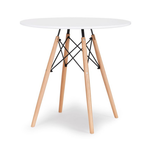 Stol Torino – Okrugli 80 cm (Bijela ili Crna)