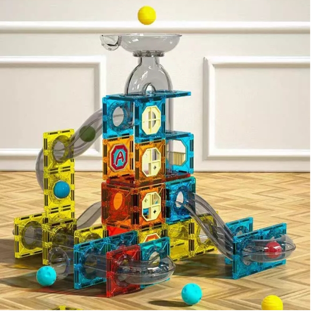 MAGNETNE SVJETLEĆE KOCKE - 61 komad